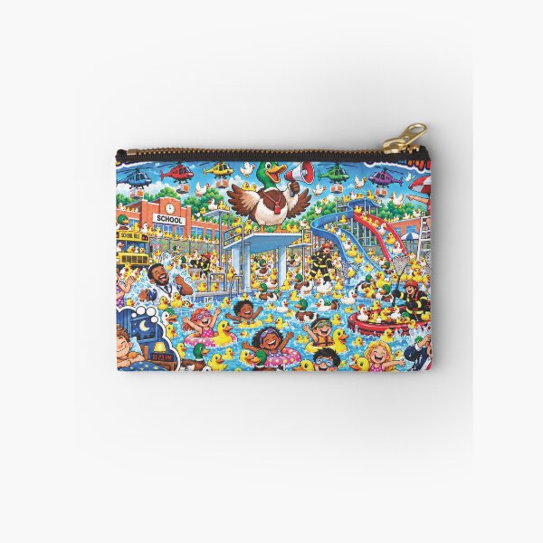 Item preview, Million Ducks Invade School Pool designed and sold by New Wave Artworks & Odds &Ends.