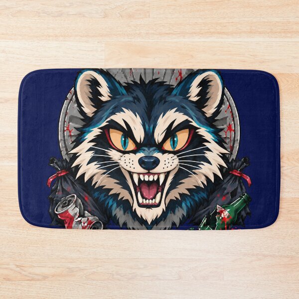 Item preview, Demon Trash Panda Raccoon Metal Horror designed and sold by Kromia.