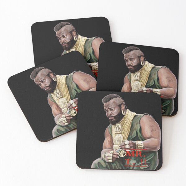Item preview, Mr T Laurence Tureaud , handpainted fanart, parody designed and sold by AK-Hevonen.