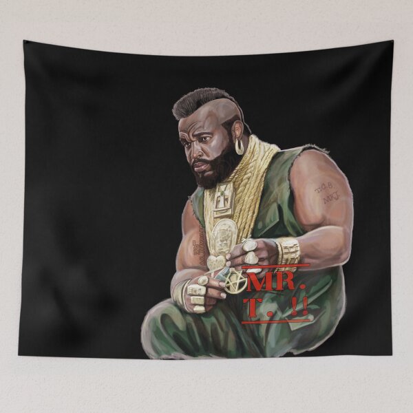 Item preview, Mr T Laurence Tureaud , handpainted fanart, parody designed and sold by AK-Hevonen.
