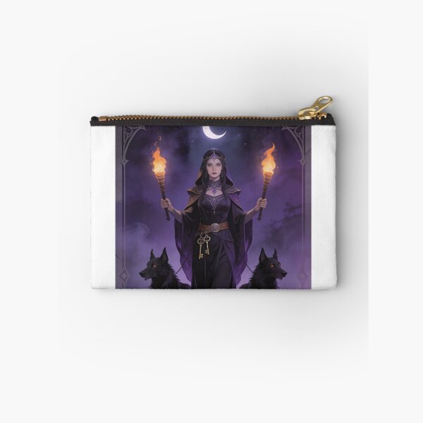 Item preview, Hecate Goddess of Crossroads Witchcore Tarot designed and sold by GodsMonsterss.