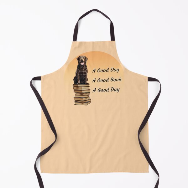 Item preview, Chocolate Labrador Dog Lover - Book Lover designed and sold by TherezaDesign.