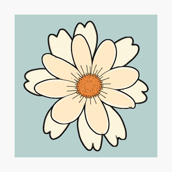 Item preview, Beautiful vintage-style daisy designed and sold by AOCollections.