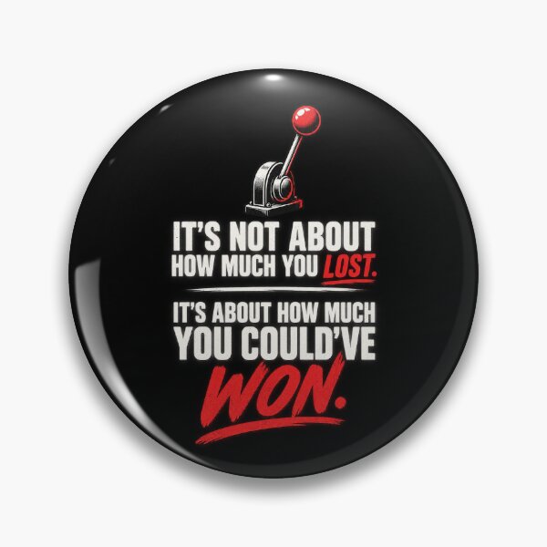 Item preview, Could've Won Casino Joke - Lucky Lever Quote designed and sold by FTS-Studio.