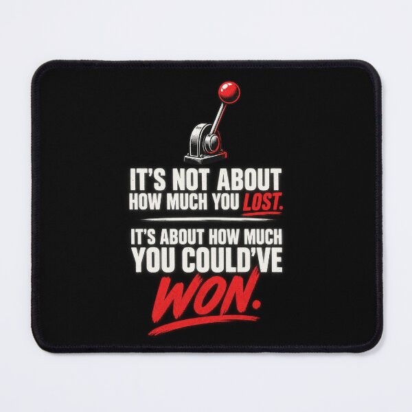 Item preview, Could've Won Casino Joke - Lucky Lever Quote designed and sold by FTS-Studio.