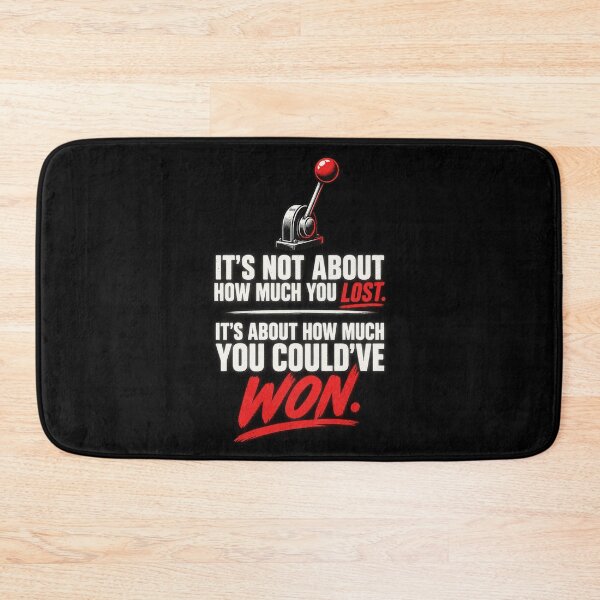 Item preview, Could've Won Casino Joke - Lucky Lever Quote designed and sold by FTS-Studio.