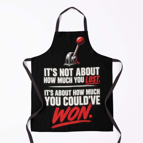 Item preview, Could've Won Casino Joke - Lucky Lever Quote designed and sold by FTS-Studio.