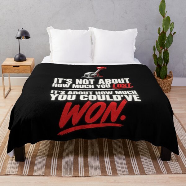 Item preview, Could've Won Casino Joke - Lucky Lever Quote designed and sold by FTS-Studio.