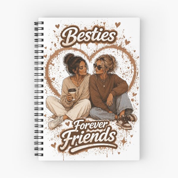 Item preview, Besties Forever Friends Friendship designed and sold by MONIKA08 DESIGN.