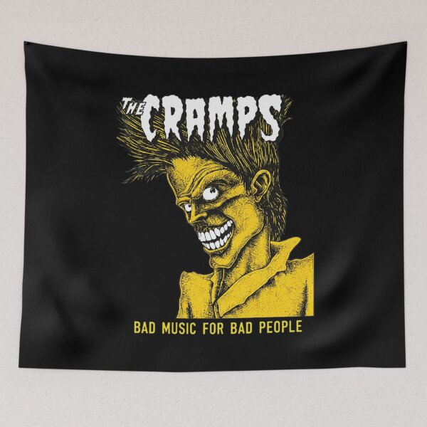 Item preview, The Crampss Bad Music for Bad People Punk Rock  designed and sold by MarekTollen.