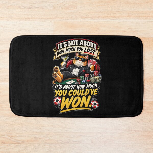 Item preview, Could've Won Poker Cat - Funny Casino Gambler designed and sold by FTS-Studio.
