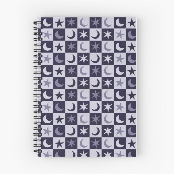 Item preview, Moon and Stars plaid  designed and sold by Studio Vickn.