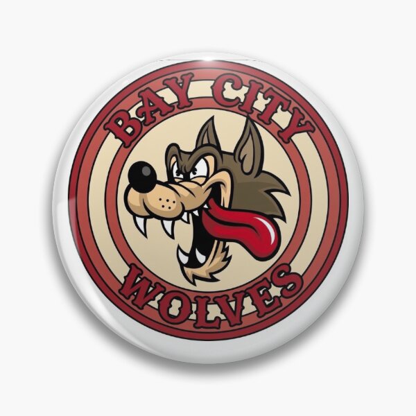 Item preview, Sports Logo - Bay City Wolves designed and sold by deafhoops1.