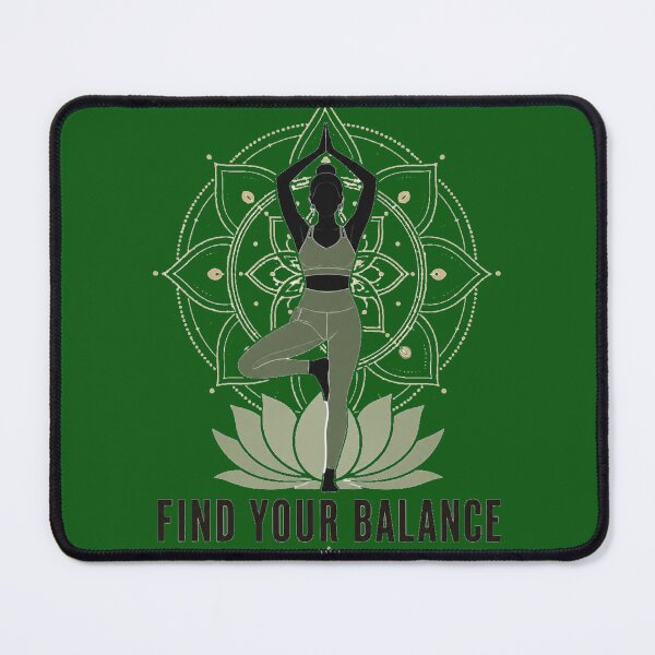 Item preview, Find Your Balance Yoga Mandala Spiritual Design designed and sold by MargaretPolanco.