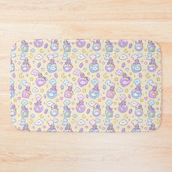 Item preview, Kawaii Magic Cloud Potion Pattern designed and sold by Soft Berry Studio.