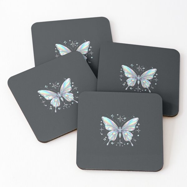 Item preview, The holographic futuristic butterfly designed and sold by BiaSMartins.