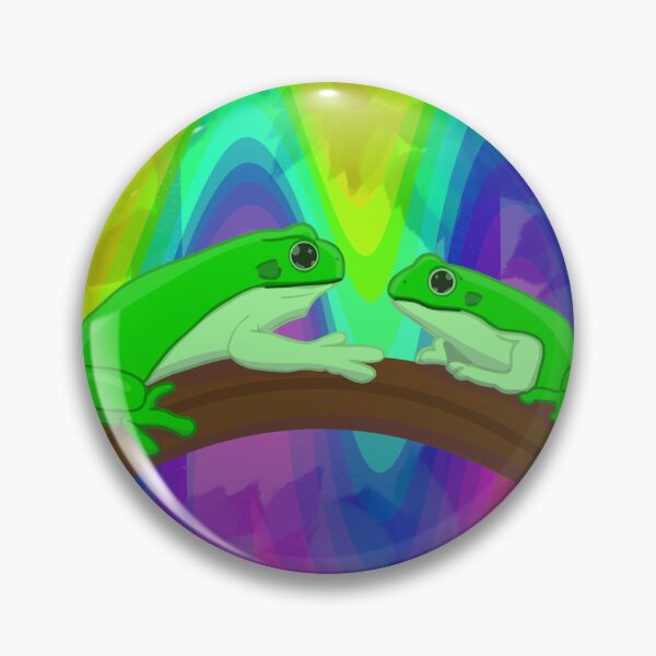 Item preview, Ranas psicodélicas designed and sold by Kirbee-Creates.