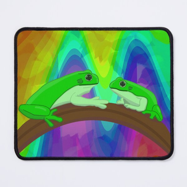 Artikelvorschau, Trippy Frösche entworfen und verkauft von Kirbee-Creates.
