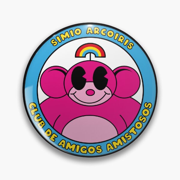 Item preview, Rainbow Monkeys - Fuchsia designed and sold by chiknoax.