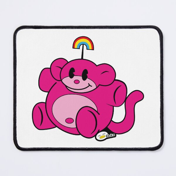 Item preview, Rainbow Monkeys - Fuchsia designed and sold by chiknoax.