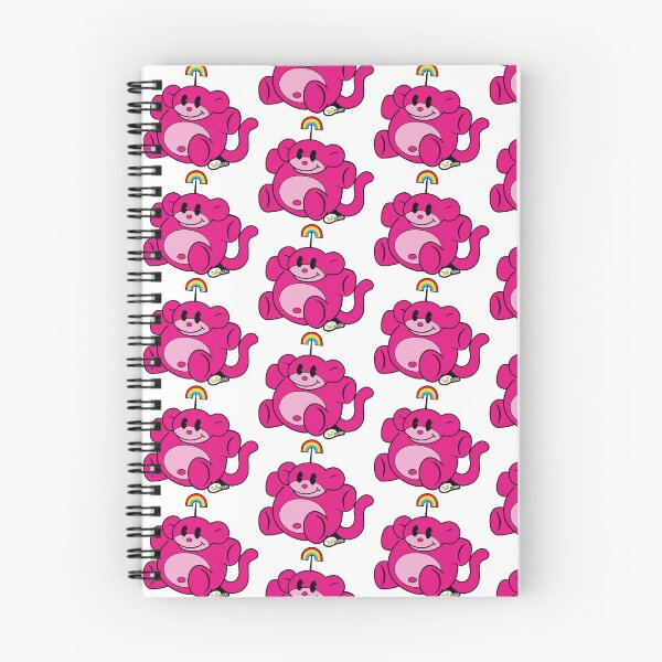 Item preview, Rainbow Monkeys - Fuchsia designed and sold by chiknoax.