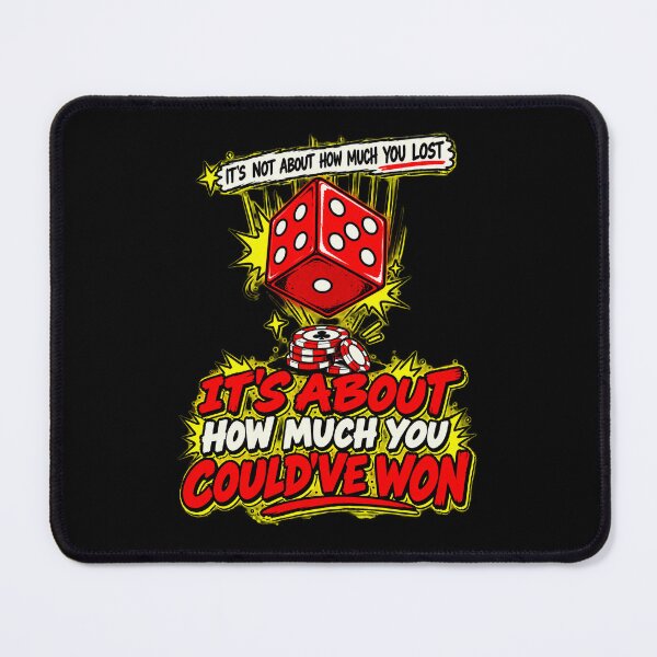 Item preview, Could've Won Dice Joke - Comic Casino Humor designed and sold by FTS-Studio.