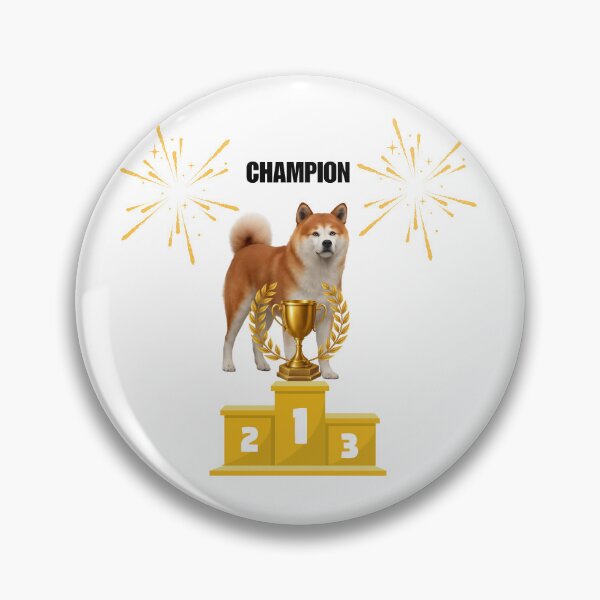 Item preview, Akita -Inu Champion Dog – Winner on the Podium designed and sold by DidiDesignShop.