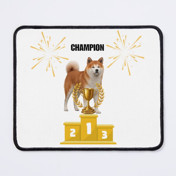 Item preview, Akita -Inu Champion Dog – Winner on the Podium designed and sold by DidiDesignShop.