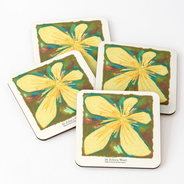 Item preview, St John’s Wort Botanical Art designed and sold by PetalHead.