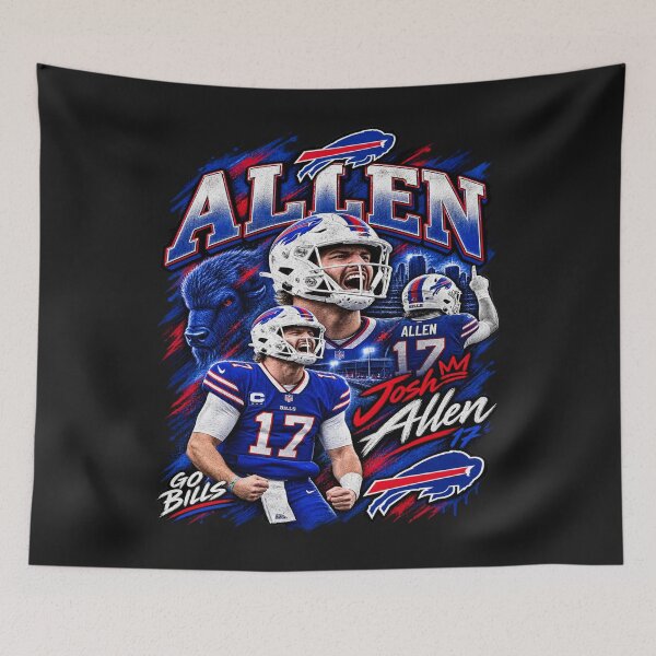 Item preview, JOSH ALLEN BUFFALO BILLS designed and sold by justsomeweird.
