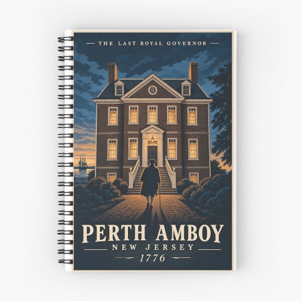 Item preview, Proprietary House Perth Amboy – The Last Royal Governor 1776 designed and sold by Past in Threads.