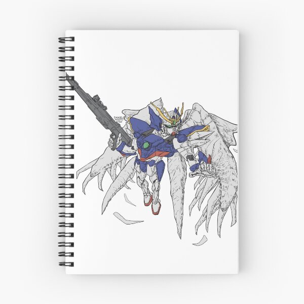 Item preview, Chibi Gundam Wing Zero Simple Colors designed and sold by DMDigitalManus.