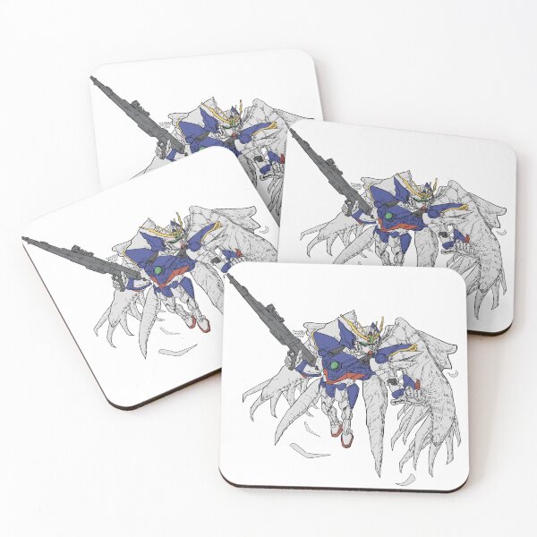 Item preview, Chibi Gundam Wing Zero Simple Colors designed and sold by DMDigitalManus.