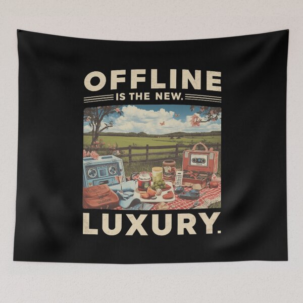 Item preview, Vintage Resort Offline Nostalgia Graphic designed and sold by ChicTrendz.