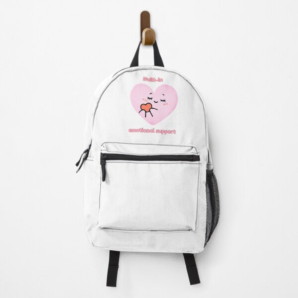 Item preview, Built-in Emotional Support Cute Heart - Sweet Pink Love Sticker Design designed and sold by Rehnair.