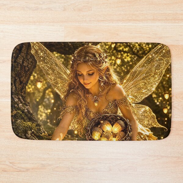 Item preview, Golden Acorn Fairy Forest Magic designed and sold by Storybook Botanica.