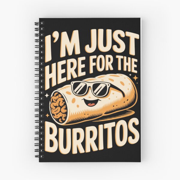 Item preview, I'M JUST HERE FOR THE BURRITOS designed and sold by 123ks.