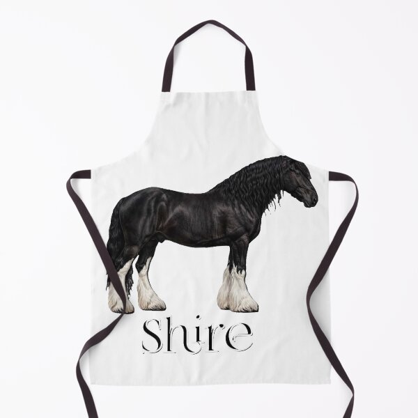 Item preview, Majestic Black Shire Horse Breed Equestrian Art designed and sold by Vibe-Vary.