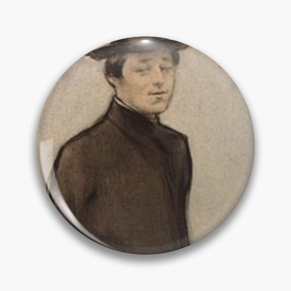 Item preview, Portrait of Isidre Nonell designed and sold by SharonTheFirst.