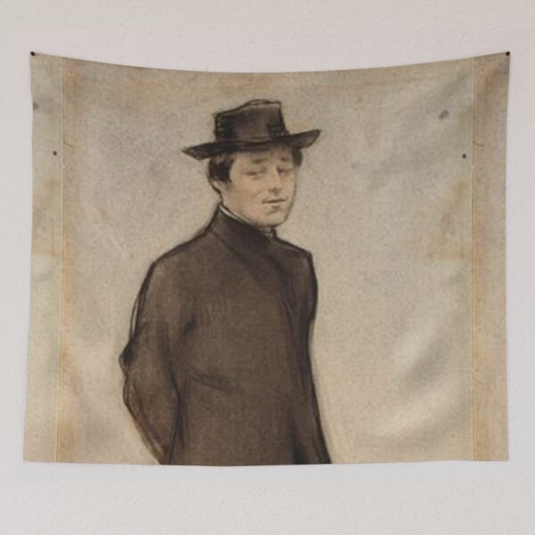 Item preview, Portrait of Isidre Nonell designed and sold by SharonTheFirst.