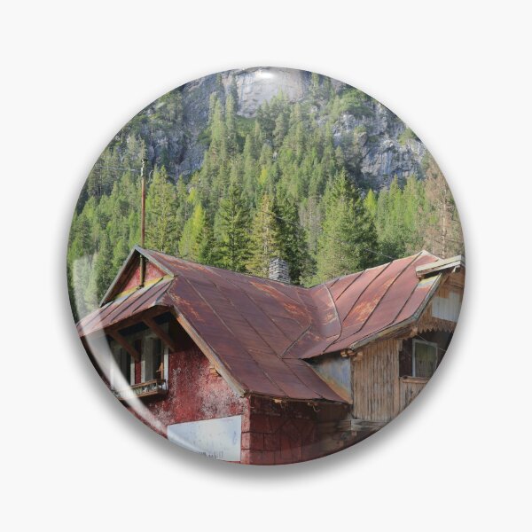 Item preview, Abandoned red house in Italian Alps designed and sold by zumi.