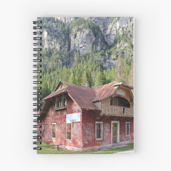 Item preview, Abandoned red house in Italian Alps designed and sold by zumi.