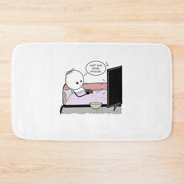 Item preview, Just One More Episode – Hand-drawn Relatable Digital Illustration & Print designed and sold by MyVisionaryHuez.