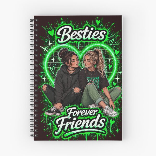 Item preview, Besties Forever Friends Friendship designed and sold by MONIKA08 DESIGN.