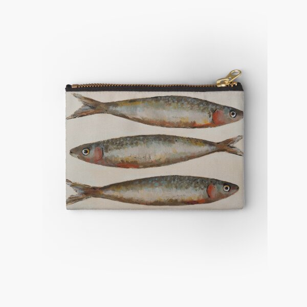Item preview, Three Sardines – Coastal Fish Art designed and sold by MiCarmoart.