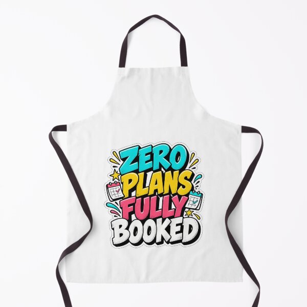 Item preview, Zero Plans Fully Booked – Funny Introvert Typography Design designed and sold by Jaani-T.