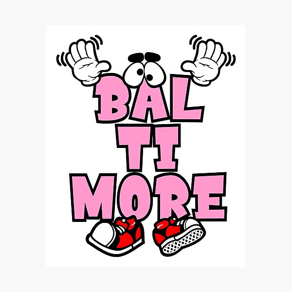 Item preview, BALTIMORE Vintage Cartoon Retro Comic designed and sold by NFTWords.