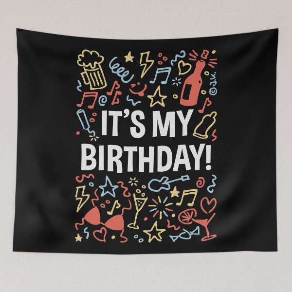 Item preview, It’s My Birthday! (Party / Celebration / NEG 4C) designed and sold by Roderix.