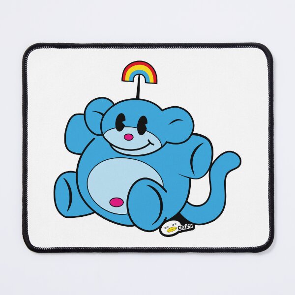 Item preview, Rainbow Monkeys - Sky Blue designed and sold by chiknoax.