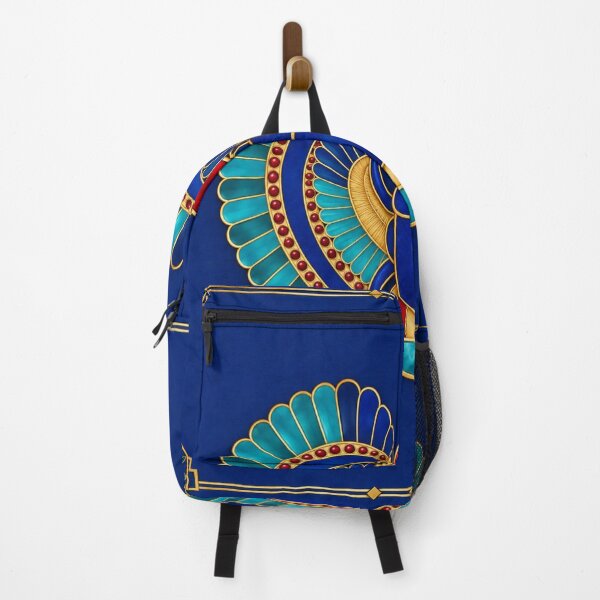 Item preview, Royal Egyptian scarab in blue designed and sold by saranagliccuris.